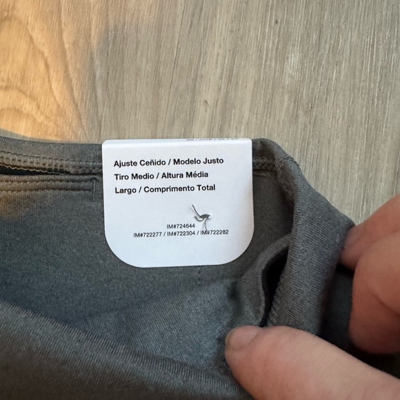 NWT Nike Therma-FIT Charcoal Mid-Rise Leggings - Picture 2 of 10